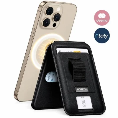 UGREEN Magnetic Wallet with Stand - Black
